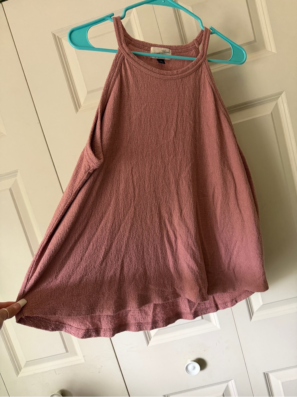 Universal Thread Dusty Rose High-Neck Tank